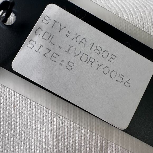 Raffi Linea Uomo Sweater Men’s Small Ivory Long Sleeve Lightweight Pullover New - Picture 6 of 12